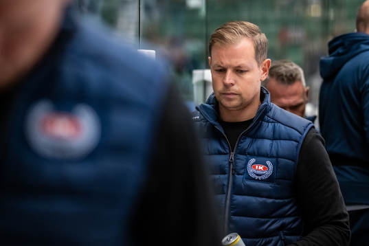 Oskarshamns tränare Martin Filander deppar