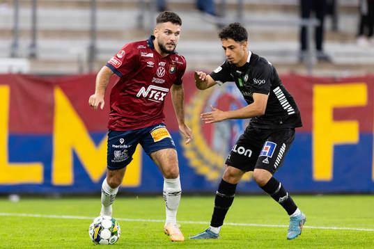 Örgrytes Edi Sylisufaj och Örebros Elias Barsoum