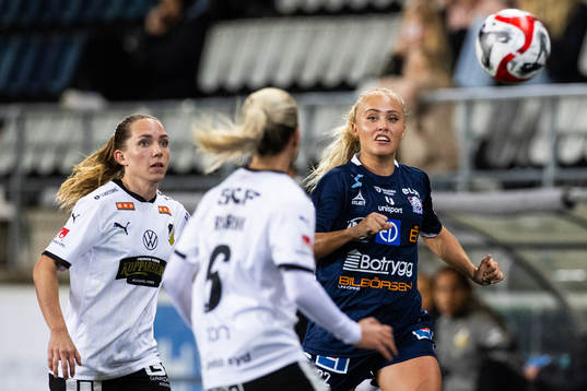 Häckens Elin Rubensson och Linköpings Alva Selerud