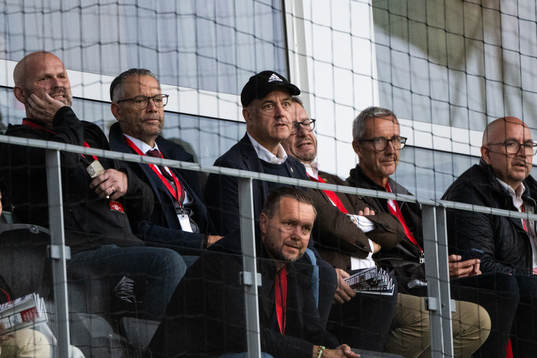 Svenska fotbollsförbundets ordförande Fredrik Reinfeldt