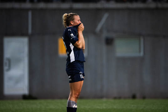 FC Rosengårds Jessica Wik deppar