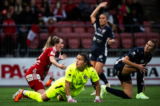 FC Rosengårds målvakt Eartha Cumings