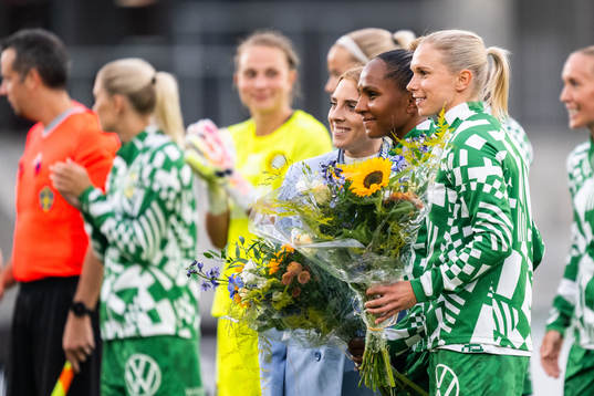Hammarbys Madelen Janogy och Jonna Andersson uppmärksammas