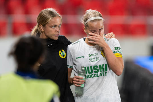 Hammarbys Eva Nyström med skada