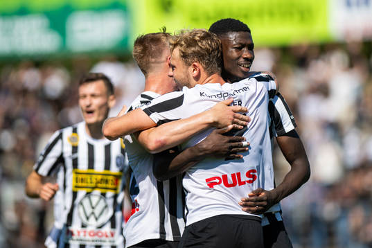 Landskronas Frederik Ihler jublar