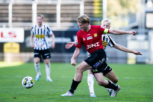 Landskronas Emil Lindman och GAISs August Wängberg