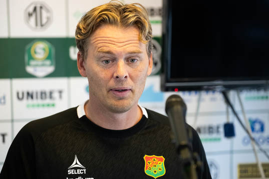 GAISs tränare Fredrik Holmberg