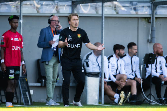 GAISs tränare Fredrik Holmberg