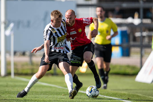 Landskronas Jesper Strid och GAISs Niklas Andersen
