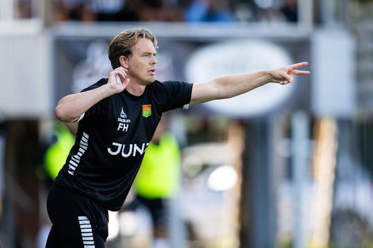 GAISs tränare Fredrik Holmberg
