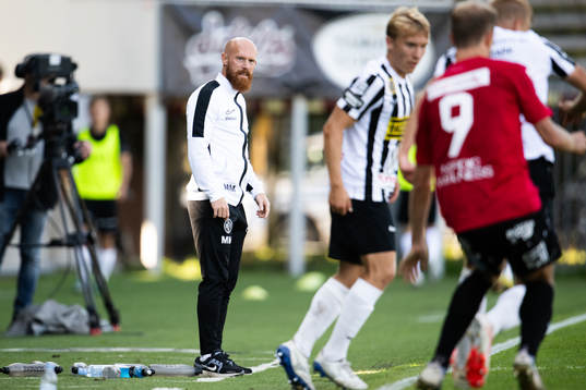 Landskronas tränare Max Mölder