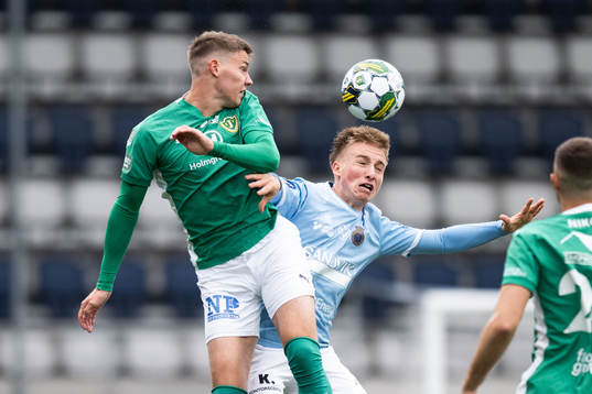 Jönköpings Södras Taylor Silverholt och Gefles
