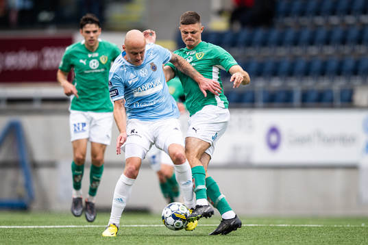 Gefles Anton Lundin och Jönköpings Södras Marko Nikolic