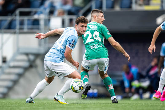 Gefles Iu Ranera Grau och Jönköpings Södras Marko Nikolic