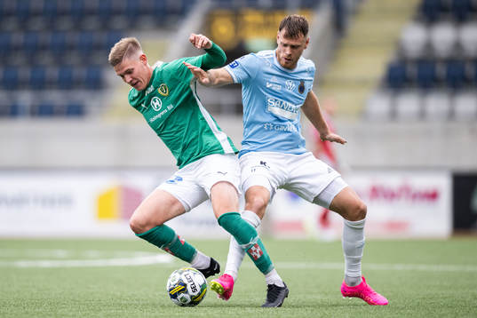 Jönköpings Södras Taylor Silverholt och Gefles Leo