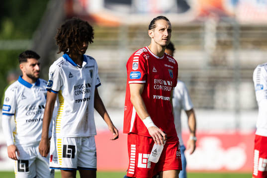 Sirius målvakt David Mitov Nilsson deppar