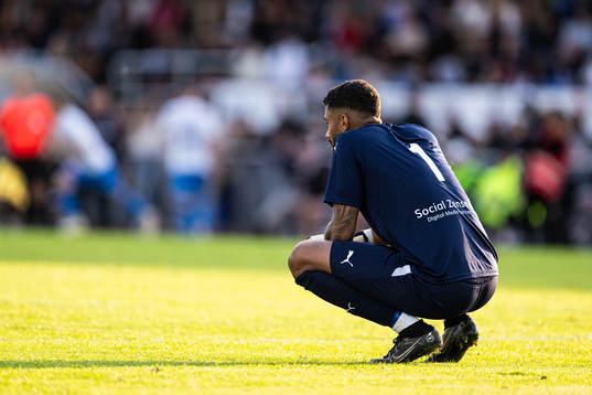 Värnamos målvakt Jonathan Ursin Rasheed