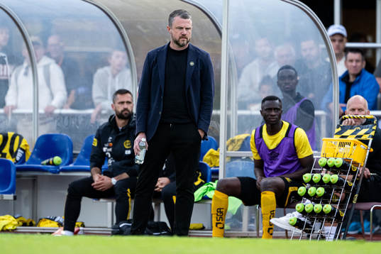 Elfsborgs manager Jimmy Thelin