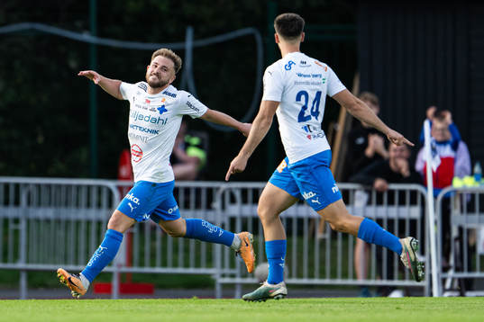 Värnamos Albion Ademi jublar
