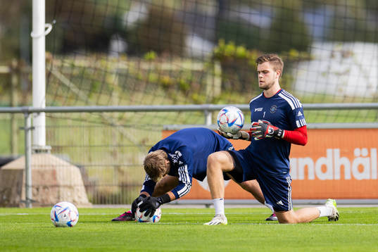 Ängelholms målvakt Robin Streifert