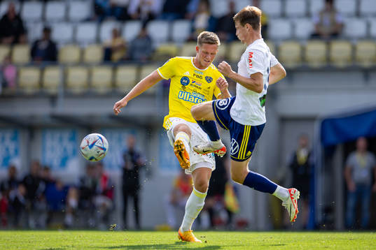 Falkenbergs Tim Stålheden och Ängelholms Vilgot Carlsson
