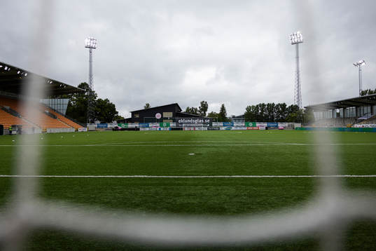 Generell vy på Hitachi Energy Arena innan fotbollsmatchen