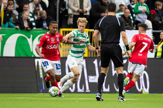 Brages Seth Hellberg mot Västerås SKs Herman Magnusson