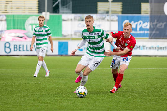 Västerås SKs Daniel Ask och Brages Christopher Redenstrand