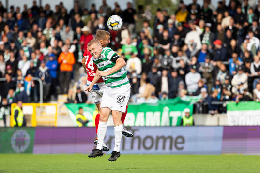 Västerås SKs Simon Johansson mot Brages Jacob Stensson