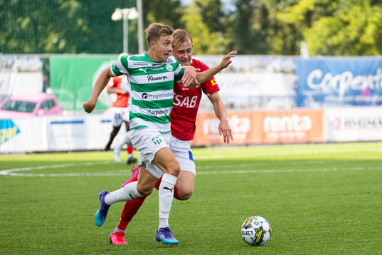 Västerås SKs Simon Gefvert och Brages Henry Sletsjøe