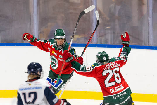 Frölundas Ebba Strandberg jublar