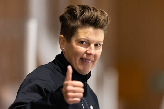 Frölundas tränare Erika Holst