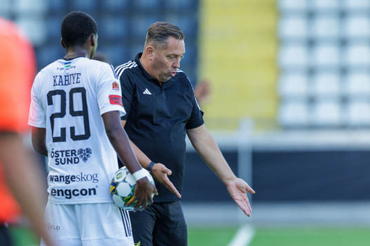 Östersunds tränare Magnus Powell