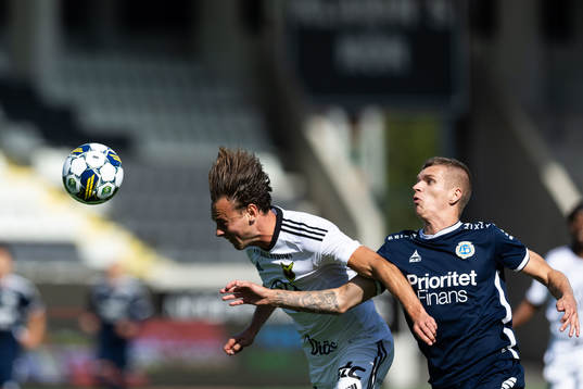 Östersunds Cesar Weilid och Utsiktens Lucas Hedlund