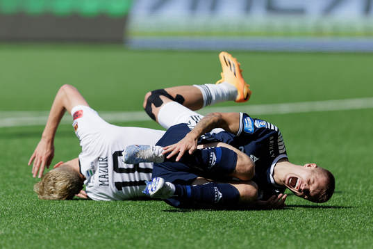 Utsiktens Lucas Hedlund får ont