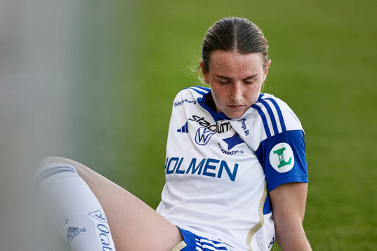 IFK Norrköpings Chelsie Dawber deppar