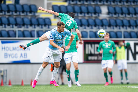 Gefles Leo Englund och Jönköpings Södras Samuel Adrian