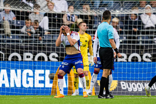 Mohamed Ofkir of Vålerenga reacts