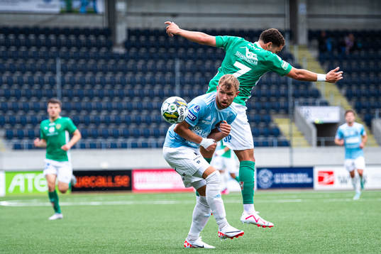 Gefles Christoffer Aspgren och Jönköpings Södras Malkolm
