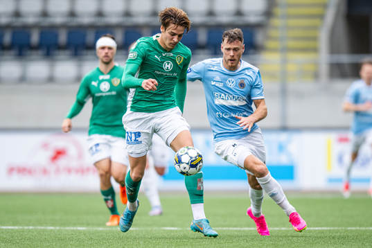 Jönköpings Södras Adam Ben Lamin och Gefles Leo Englund