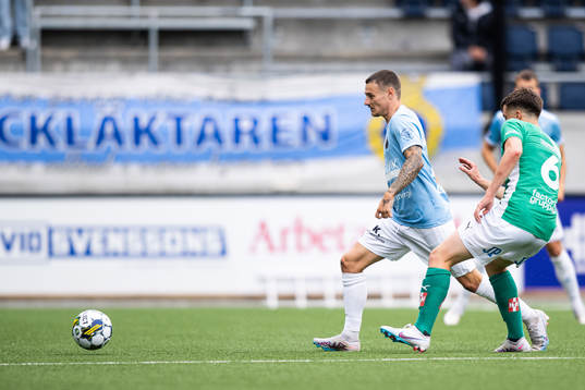 Gefles Adrian Edqvist och Jönköpings Södras August Karlin