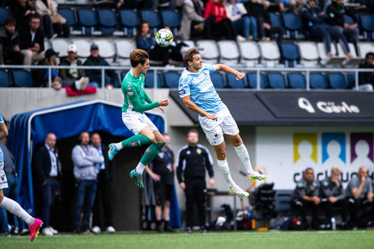 Jönköpings Södras Adam Ben Lamin och Gefles Jacob Hjelte
