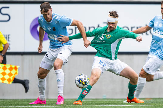 Gefles Leo Englund och Jönköpings Södras Jesper Manns