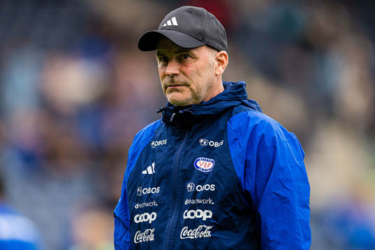 Geir Bakke, head coach of Vålerenga