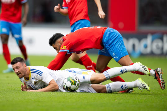 Helsingborgs Amin Al-Hamawi och GIF Sundsvalls Alexander