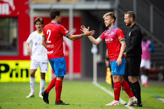 Helsingborgs Jon Birkfeldt byttes ut istället för Andreas