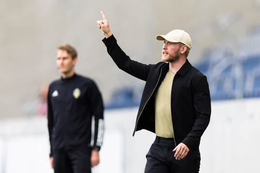 IK Uppsalas tränare Samuel Fagerholm