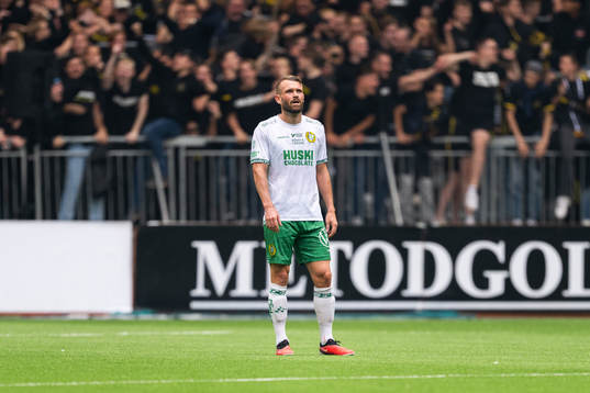 Hammarbys Mads Fenger Nielsen deppar