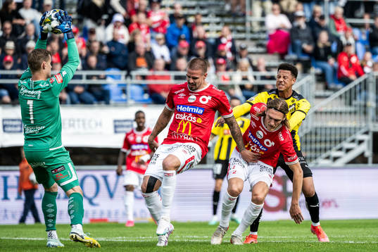 Degerfors Sondre Lovseth Rossbach, Douglas Bergqvist och