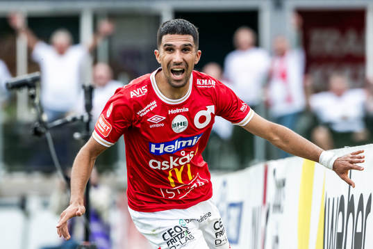 Degerfors Elyas Bouzaiene jublar